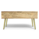 Jager - Lift Top Coffee Table Handcrafted by HouseOfZazla