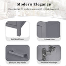 Space Saving Bathroom Vanity With Integrated Ceramic Sink