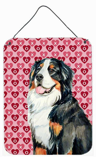 Bernese Mountain Dog Hearts Love and Valentine's Wall or Door Hanging Prints