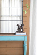 S/2 5x4x10.5' Trotting Horse Bookends by HouseOfZazla