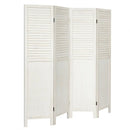 5.6 Ft Tall 4 Panel Folding Privacy Room Divider by LJGDeals