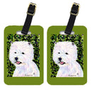 Westie Luggage Tag