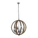 Chandelier, Hanging Light Fixture With Adjustable Chain For Kitchen, Bulb Not Included