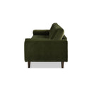 Nicholas - Mid-Century Modern Sofa - Olive Green by HouseOfZazla