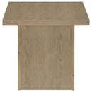 Devar Square Engineered Wood Side End Table Latte
