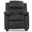 Kids Deluxe Headrest Recliner Sofa Chair with Storage Arms by DirectDeals