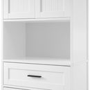 Freestanding Tall Bathroom Cabinet With Soft Close Doors And Adjustable Shelves by HouseOfZazla