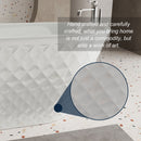 Freestanding Bathtub With Diamond Pattern Design by HouseOfZazla