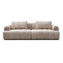 4 Seater Sectional Sofa For Living Room Spaces - Camel