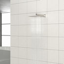 Ultra Thin Square Rainfall Shower Head Stainless Steel, Wall Or Ceiling Mount by HouseOfZazla