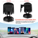 Car Phone Holder Washable Strong Sticky Gel Pad Adjustable Dashboard Phone Mount Cradle for iPhone XS 8 7 Plus Samsung S9