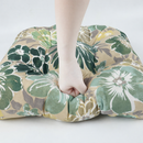 Outdoor Chair Cushions Set of 2, 19 x 19 x 4 Inch Tufted Seat Cushions by HouseOfZazla