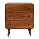 3 Drawer Mini Curved Chest by Unique Piece Furniture