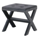 Upholstered Accent Bench With Nailhead Trim by HouseOfZazla