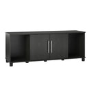 Systembuild Evolution Camberly - Shoe Storage Bench - Black Brown by HouseOfZazla