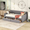 Upholstered Daybed With Slat Support by HouseOfZazla