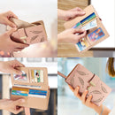 Women Wallet PU Leather Lady Long Purse Phone Clutch Case Credit Card Holder 11 Card Slots 1ID Window 5 Money Pouch