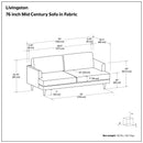 Livingston - Upholstered Sofa by Unique Piece Furniture