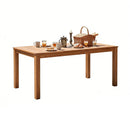TOPMAX Patio Wooden Dining Table, 67"L Rectangular by HouseOfZazla