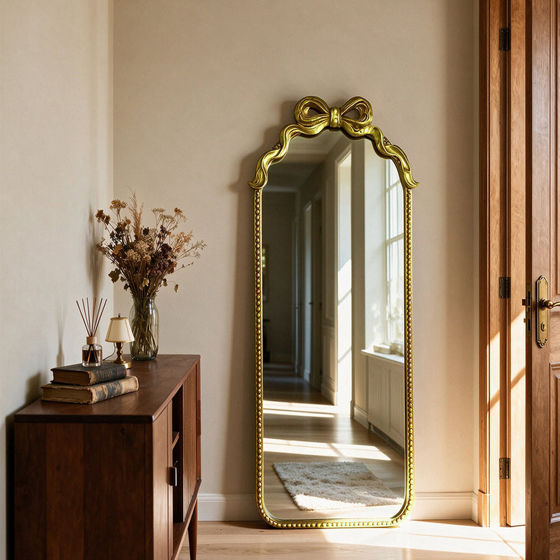 Gold Ornate Full Length Mirror, photo 2 of 10
