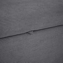 57.48" Pull-out Sofa Bed Convertible Couch 2 Seat Loveseat Sofa Modern Sleeper Sofa with Two Throw Pillows and USB Ports for Living Room, Dark Grey