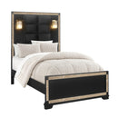 Lively - Bed With Lamps, Elegant Design by Unique Piece Furniture