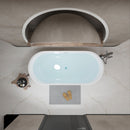 Linear Freestanding Soaker Tub by HouseOfZazla