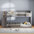 Bunk Bed With 4 Drawers and 3 Shelves by HouseOfZazla