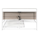 Platform Bed Frame With Trundle, USB Ports And Slat Support, No Box Spring Needed by HouseOfZazla