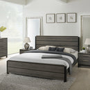 Ioana Contemporary Wood Panel Bed