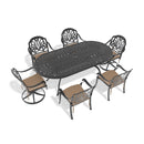 7-Piece All-Weather Cast Aluminum Dining Set