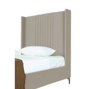 Promenade - Bed With Upholstered Headboard And Slats by HouseOfZazla