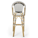 Outdoor PE Rattan French Barstool Set by HouseOfZazla