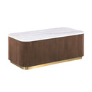 Rectangle Cocktail Table Genuine Accent Plinth Base by HouseOfZazla