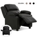 Kids Deluxe Headrest Recliner Sofa Chair with Storage Arms by DirectDeals