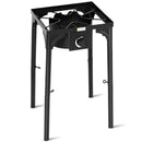 100000 BTU Portable Propane Outdoor Camp Stove with Adjustable Legs by LJGDeals