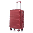 3 Pieces Set 20" / 24" / 28" Spinner Wheel Luggage With Combination Lock by HouseOfZazla