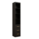 85.04" Tall Storage Cabinet with Drawer and Shelves