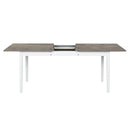 63-78.8 INCH Extendable Dining Table - GREY