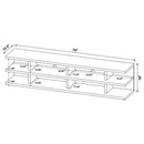 Starnes - 2 Tier TV Stand