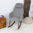 Chloe - Mid Century Modern Rocker Livingroom And Bedroom Chair by Unique Piece Furniture