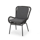 Outdoor Wicker Club Chair With Cushions (Set of 2) by HouseOfZazla