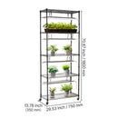 DIY Plant Shelf with Grow Lights