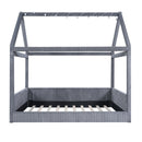 Upholstered House Style Daybed With LED Light Strips