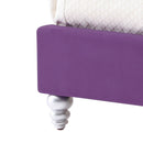 Upholstered Bed Transitional by HouseOfZazla