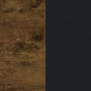 Deepika 4-Panel Room Divider Folding Screen Rustic Nutmeg