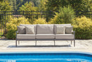 Ocean Beach - Sofa With Cushion - Gray by Unique Piece Furniture