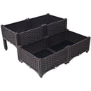 4 Piece Raised Garden Bed with Legs