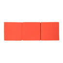 Waterproof Fabric Lounge Cushion With Rectangular Shape - Orange by HouseOfZazla