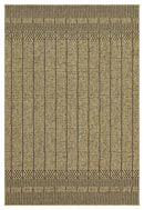Earth GC_NTL1008 Jute/Black 5 ft. 3 in. x 7 ft. 3 in. Area Rug